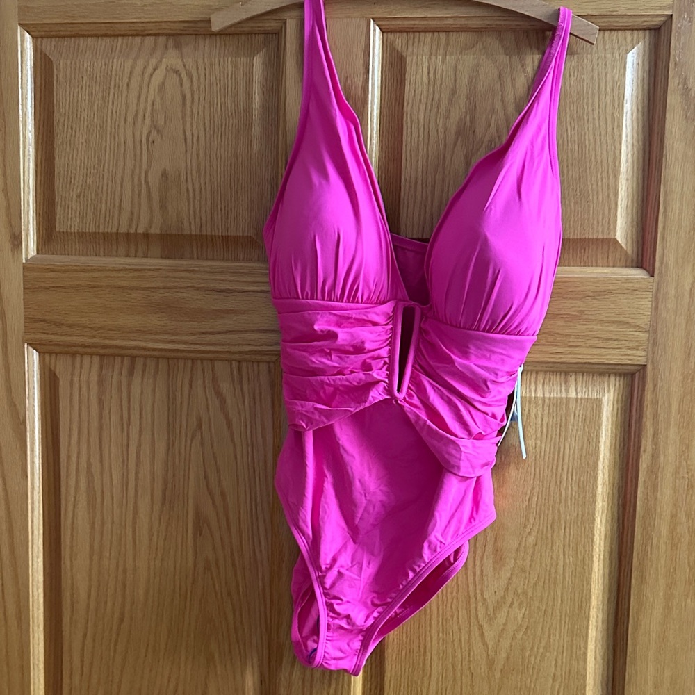 Bleu Rod Beattie Fuchsia  One Piece